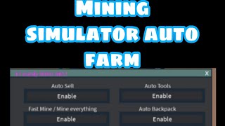 Arceus x roblox Mining Simulator Auto farm script