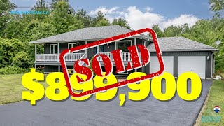 SOLD | 25 Fawn Crescent, New Lowell | Privacy of 1.6 Acre Lot with Mature Trees