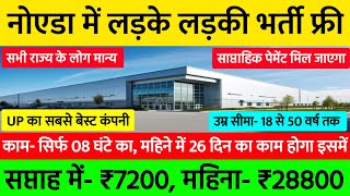 High Salary Job In Noida Today | Noida Job Vacancy 2024