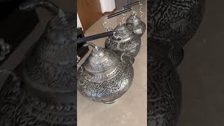 قوری قلمزنی سایز بزرگ| إبريق شاي حجم كبير| Large size  ghalamzani teapot