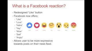 Facebook Reactions Tutorial