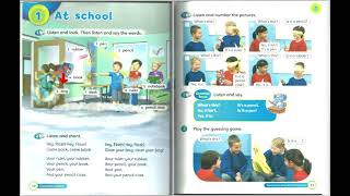 Cambridge | Super Minds | Student's Book 1 | Unit 1 At School | Part 1: Classroom Objects | Grammar