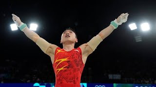 LIU YANG RETAINS OLYMPIC TITLE ON STILL RINGS