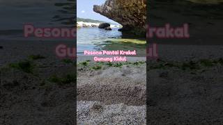 Siapa Yang Liburanya Ke Pantai?? #pantaikrakal  #wisata #pantai #gunungkidul #healing