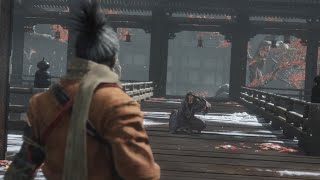 Sekiro: Shadows Die Twice-Folding Screen Monkeys Boss Fight (No Damage)