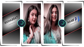 Ek Din Mohabbat Odh Kar Whatsapp Status | Ek Din Mohabbat Odh Kar Jubin Nautiyal Instagram Trending