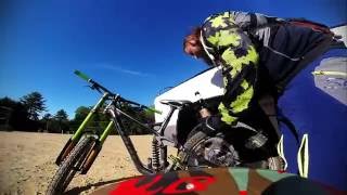 Cutting loose at Highland Mountain Bike Park gopro session