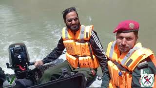 نیلم ویلی میں جیپ حادثہ کے لئے سرچ اور ریسکیو آپریشن جاری ہے۔  Search and Rescue Operation in Kel .