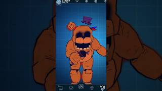 Fnaf the Retro Animation Animatronics Edit #fnaf #freddy #bonnie #chica #foxy #fnafedit #shorts