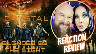 Metal couple REACTS and REVIEWS - Seventh Crystal - Blinded By The Light