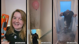 Giving my Boyfriend a custard & Confetti surprise!