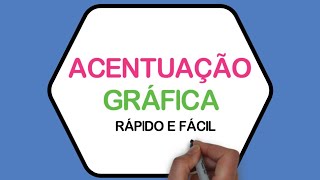 ✅ACENTUAÇÃO GRÁFICA - Oxítonas, Paroxítonas e Proparoxítonas - Regras de Acentuação das Palavras