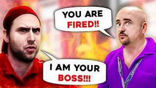 Undercover Boss SHOCKED when employee FIRED him!