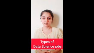 Types of Data Science jobs #shortvideo #shorts