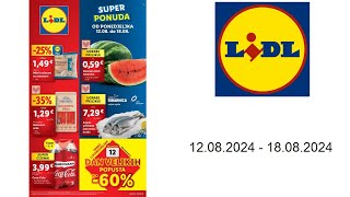 Lidl katalog (HR) - 12.08. - 18.08.2024