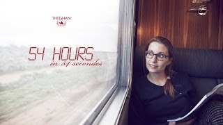 THE GHAN  -  54 hours aboard the Ghan summarised in 54 seconds