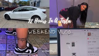 72 Hours In A TESLA|Photoshoot| Cinco De Mayo