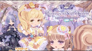 Cocoppa Play - Paintings of Night Forest Recolor Premium Ticket Gacha (30 Spins)