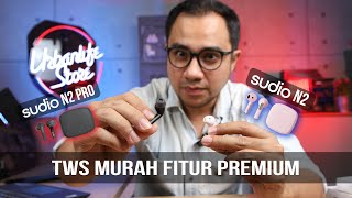 TWS MURAH TAPI BISA WIRELESS CHARGING !!! REVIEW TWS SUDIO N2 DAN PRO