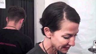 Backstage at Cynthia Rowley Spring/Summer 2011 - Designer Hair