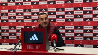 Rueda de prensa de Adrián Hernández tras el #YeclanoRayo de #CopaDelRey