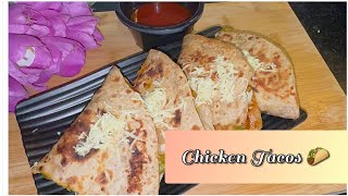 Chicken Tacos Recipe | Tacos | @Deliciousfoodwithzareentaj  #tacos #chickentacos