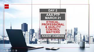 ACCA AAA MAR 2021 DAY 2