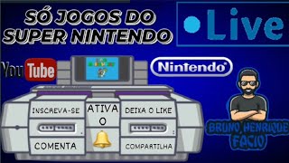 JOGANDO JOGOS DO SUPER NINTENDO. #jogosdosupernintendo !