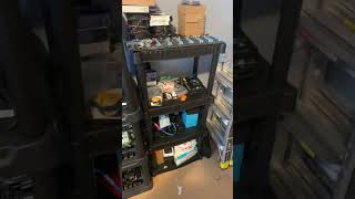 Too much equipment nothing to run it with #CryptoMining #Shorts