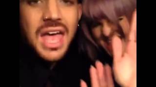 Un reversed  Adam Lambert & Kelly Osbourne    Backseat Destiny's Child Tea