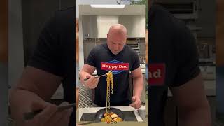 Dana White Eats Peanut Butter Ramen Noodles