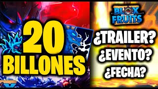 🥳NUEVA INFORMACION... BLOX FRUITS (20 Billones)