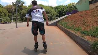 Kaue e Kalwan roller e skate em Itapetininga