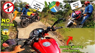 GOOGLE MAP Ne Diya Dhoka ❌|| Popat Ho Gaya || Ride Barbad Hogaya 😱||@grvdgp9727