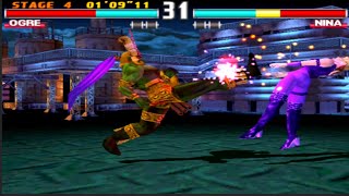 Tekken 3:Arcade Android Offline Gameplay (OGRE Hardest Fight) Tekken Series By Namco [MAME]