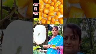 Chal Kumra Murabba Recipe| মোরব্বা বানালাম 😋 | #shorts #youtubeshorts