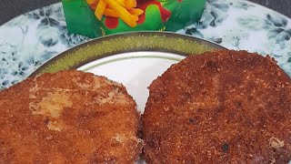 New style deep fried burgers