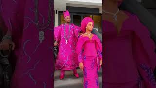 Priscilla ojo is engaged!!!! #priscilliaojo #jumajux #itspriscy #traditionalwedding #coupleoutfit