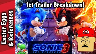 Sonic Movie 3 Trailer Break Down, Easter Eggs and References!