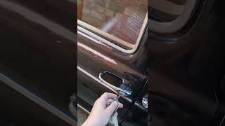 Rover P4 - Passenger door lock fitted