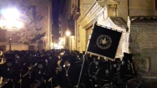 Zaragoza, Miércoles Santo 2015. Hermandad de San Joaquín (Dolorosa).