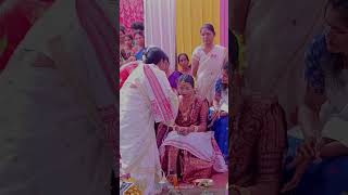 juronr kisumn muhurtto cute moment Assames wedding assamese biya#shorts #wedding#youtubeshorts #biye