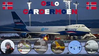 Oslo Gardermoen | Plane Spotting | Heavy Snow | Winter Ops