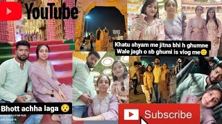 khatu Shyam me kya kya h ghumne wala🙂#trending #youtube #like #comments #share #viralvlogs