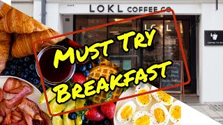 Delicious breakfast at Lokl Coffee Co. Malaysia, Kualalumpur