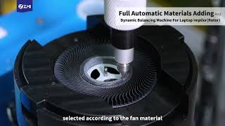 Automatic Dispensing and Quality Balancing Machine - Laptop Cooling Fan Balanceg#balance #auto