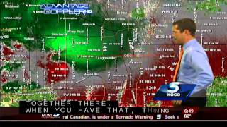 KOCO OKC TORNADO EMERGENCY NEWS COVERAGE MAY 31 634 1010PM 001