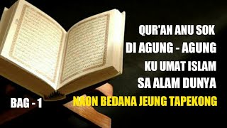 NERANGKEUN PASAL QUR'AN BAG - 1