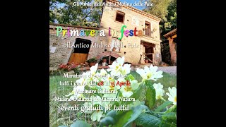 Anteprima Calendario Eventi 08-05 Aprile 2023-"Primavera in Festa all'Antico Mulino"_