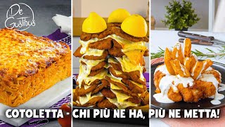 Non s'erano mai viste delle cotolette alla milanese come queste prima d'ora!